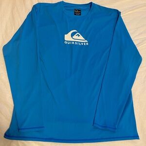 Quiksilver Vibrant Blue Surf Tee